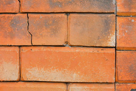 close up beautiful Brick wall . Background of brick wall textureの写真素材