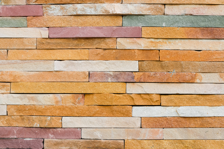 Old Brown Bricks Wall Pattern.の写真素材