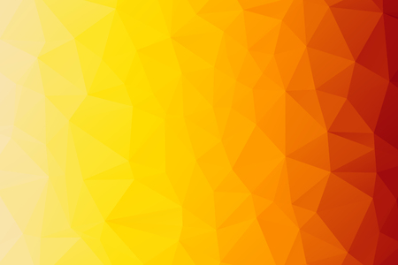 Polygon. orange low poly abstract backgroundの写真素材
