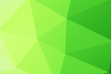Polygon. green low poly abstract backgroundの写真素材