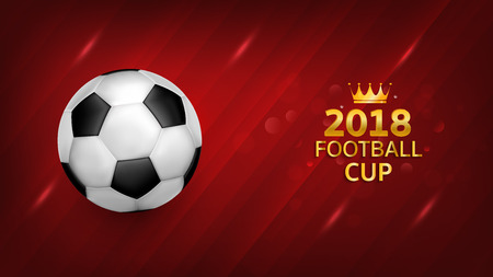 Beautiful design template of football background. element for design cards, invitations. Poster soccer templateのイラスト素材