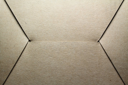bottom of cardboard box