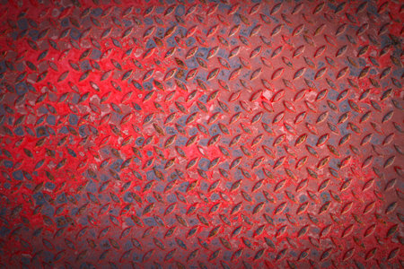 Old metal diamond texture backgroundの写真素材