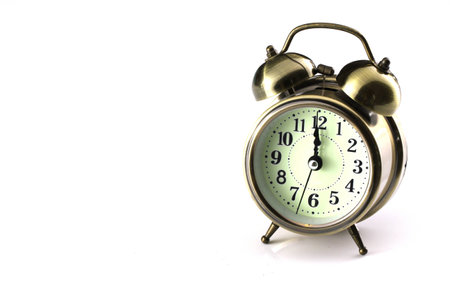 Classic Clock isolated on white background
