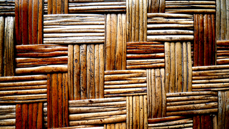 Wood weave background