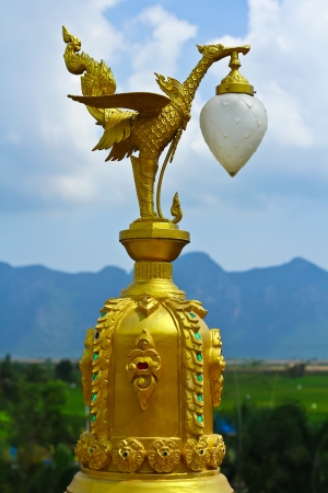 Kinnaree, Mythical female bird with a human head  の写真素材