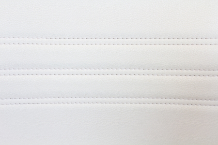 natural white sewing leather の写真素材