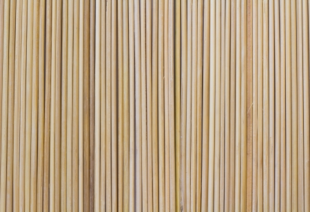 row of stick bamboo  の写真素材