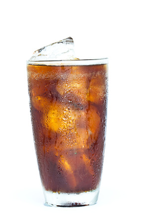soft drink on white background  の写真素材
