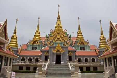 Pagoda nine peaks on mountain in Prachuap Khiri Khan Thailand  の写真素材