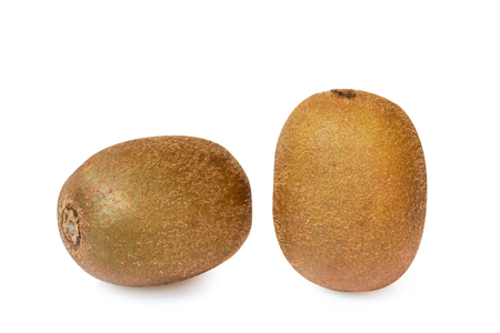 Fresh kiwi  isolated on white background.の写真素材