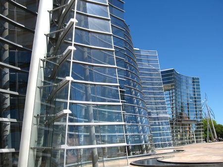 Christchurch downtownの写真素材
