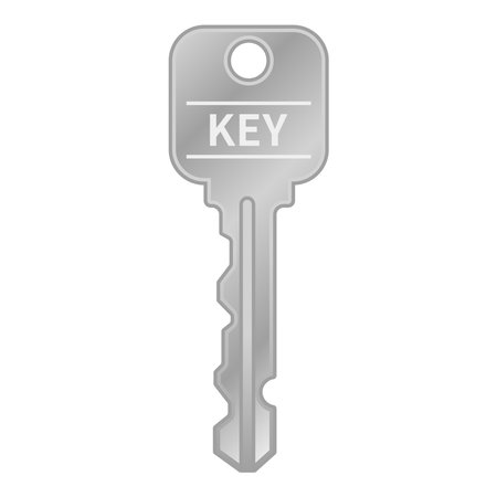 It is an illustration of the key.のイラスト素材