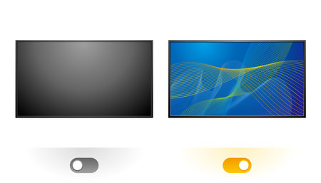It is an illustration of LED vision.のイラスト素材