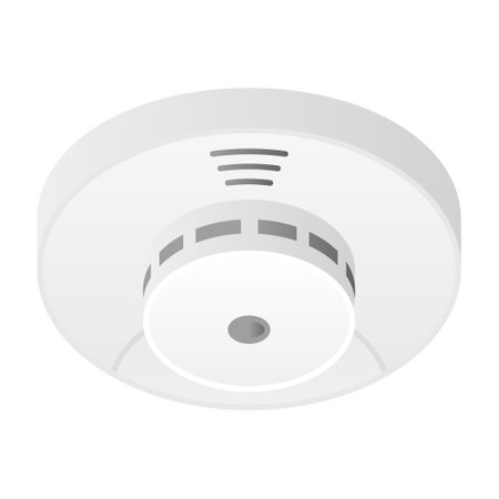 It is an illustration of a fire alarmのイラスト素材