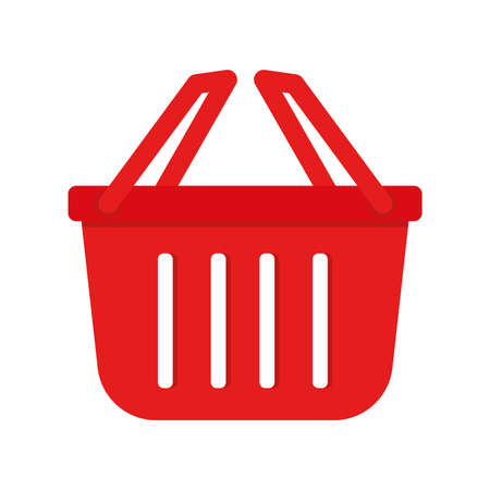 Shopping Cart Basket illustration for Business and Website Iconのイラスト素材