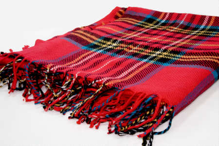 Scarf on the white background
