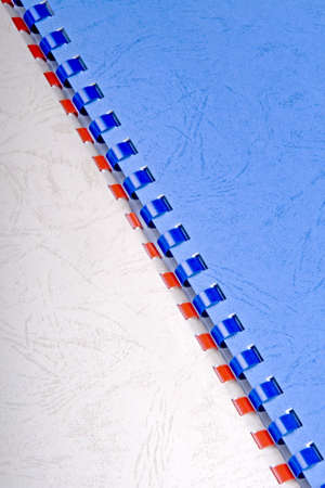 detail of two spiral notebook