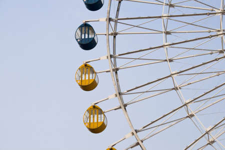 Ferris wheel in an amusement park 