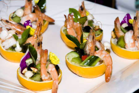 Chinese meal-shrimpの写真素材