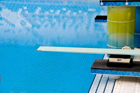 Diving Platforms in national swimming sport venue in Beijing