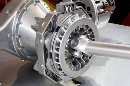 Differential of modern truck  interior viewの写真素材