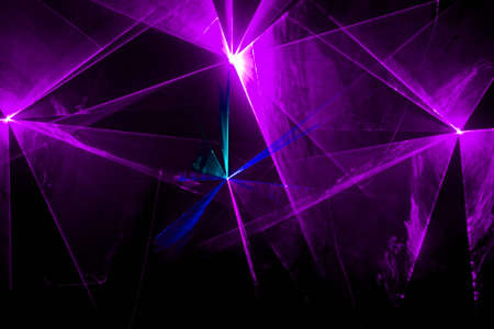 Colourful Disco with special effects and fantastic laser showの写真素材