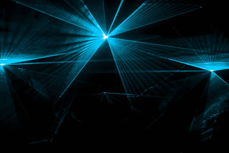 Colourful Disco with special effects and fantastic laser showの写真素材