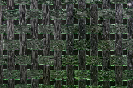 Details in a beautiful stained glass windowの写真素材