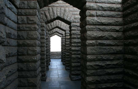 The Voortrekker monument in South Africa. 