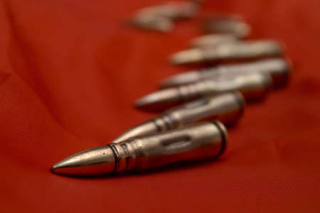 bullet sleeve weapon war army hunting shoot fire-armsの写真素材