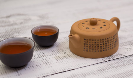 tea wareの写真素材