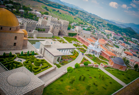 Georgian city viewの写真素材