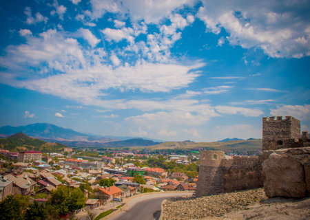 Georgian city viewの写真素材