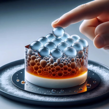 Futuristic ice-cream, Ai generated image