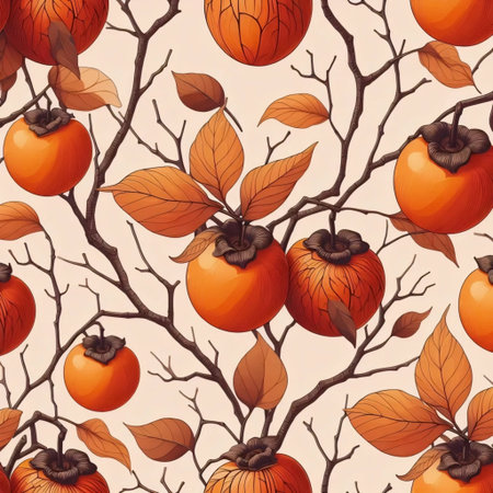 Japanese repeating pattern wallpaper design, Ai generated imageの写真素材