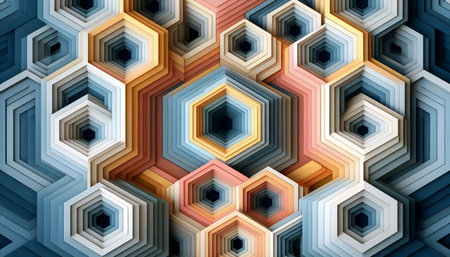 Abstract liquid glass wallpaper, AI generated image