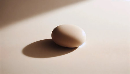 The minimalist desert stone composition, AI generated imageの写真素材