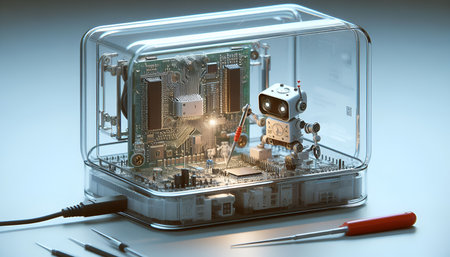 Assistant robots, image generated using AI
