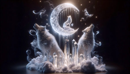 Hyper-realistic abstract Tarot card design, Ai generated image