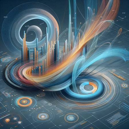 Energy Sankey diagram, Ai generated imageの写真素材