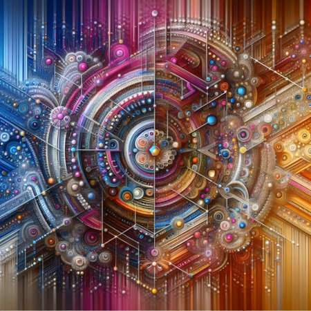 Fractal DAO governance, Ai generated image