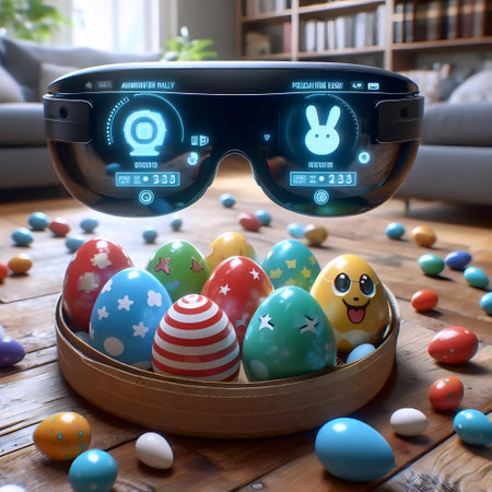 Neon Easter - Holographic Egg Hunt
