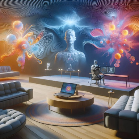 NFT Art Therapy, AI generated image