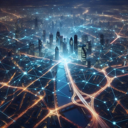 Neural City Blueprint, AI generated image
