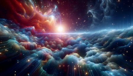 Algorithmic Aurora, AI generated image
