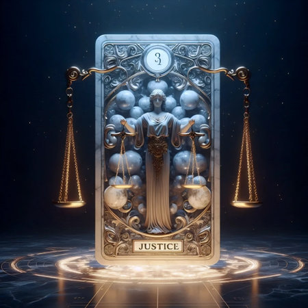 A tarot card design, Ai generated imageの写真素材