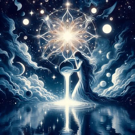 A tarot card design, Ai generated image