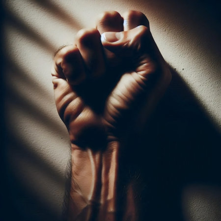 Frustration and pent-up anger, Ai generated image