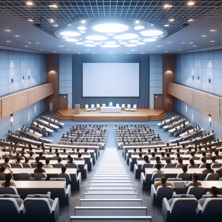 Institutional education space, Ai generated image